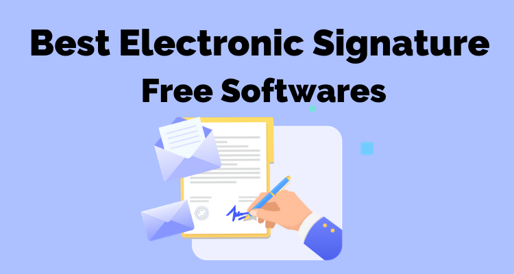 electronic signature free
