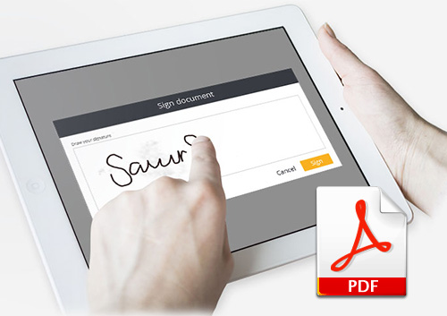 How to Add Electronic Signature to PDF Files