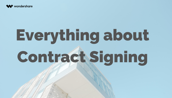 sign contract online