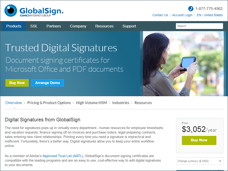 digital signature service