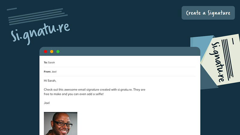Free Email Signature Generator Mac