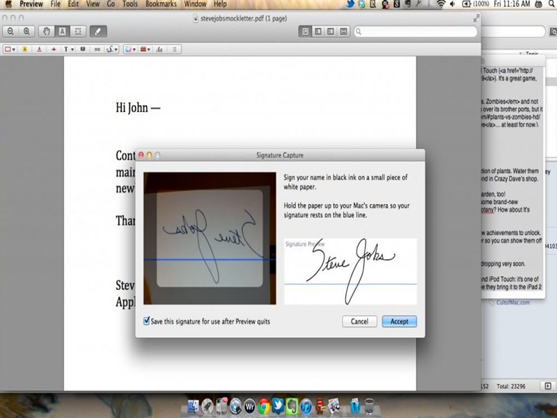 sign easy for mac