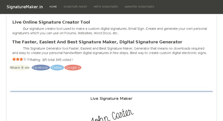 signature name generator