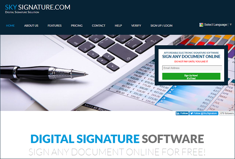 free digital signature