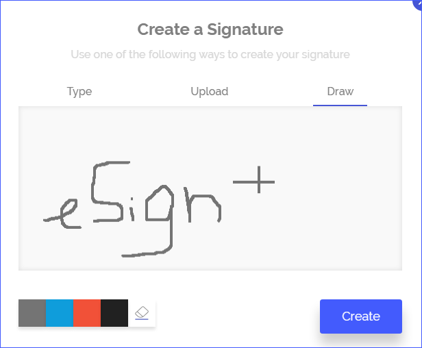 how to generate electronic signature
